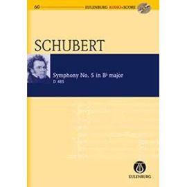 Symphony No.5 Bb major D 485 - study score + CD (""Eulenburg Audio+Score"" series) - (EAS 160) - Unknown