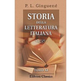 Storia della letteratura italiana: Tomo 11 (Italian Edition) - Unknown