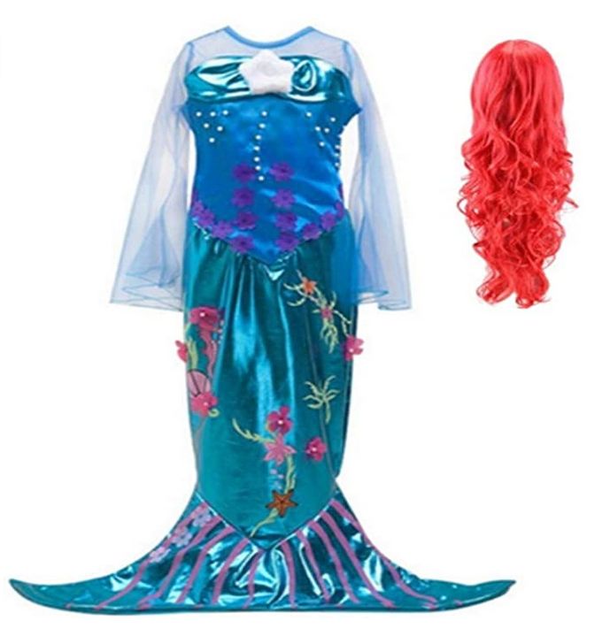 perruque ariel enfant