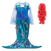 2019 Film Reine des Neiges 2 Princesse Elsa Fille Robe Deguisement Combinaison 3 pcs Veste//Robe//Pants Cosplay Costume