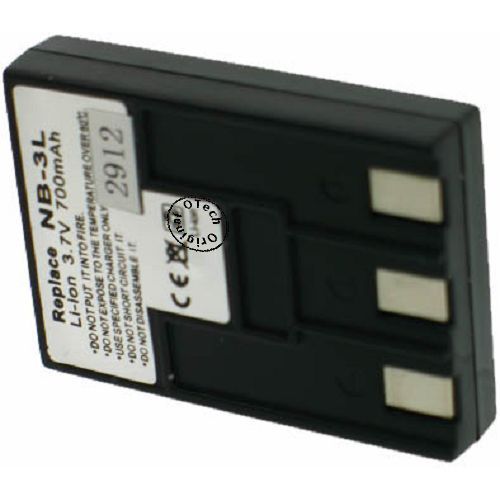 Batterie pour CANON IXY DIGITAL L2 - Garantie 1 an