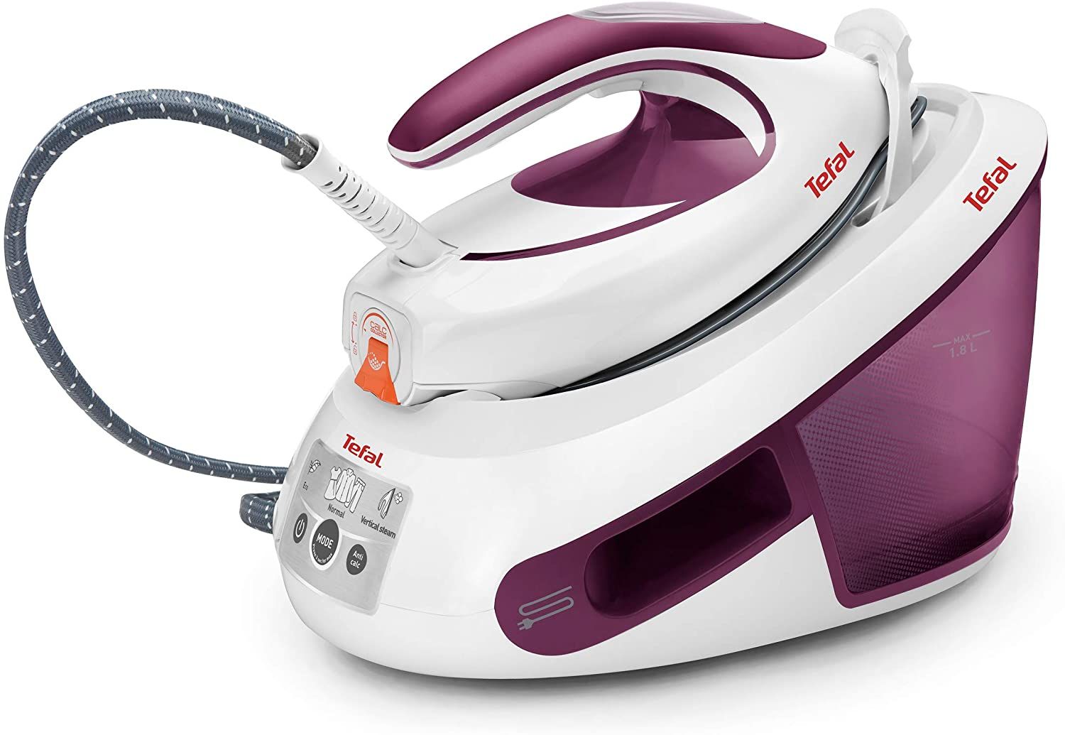 Tefal SV8054 Centrale vapeur anti-calcaire 1,8 L 2800 W Blanc/violet