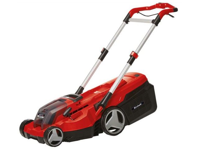 EINHELL RASARRO tondeuse à gazon sans fil (2 x 4,0 Ah) rouge / noir