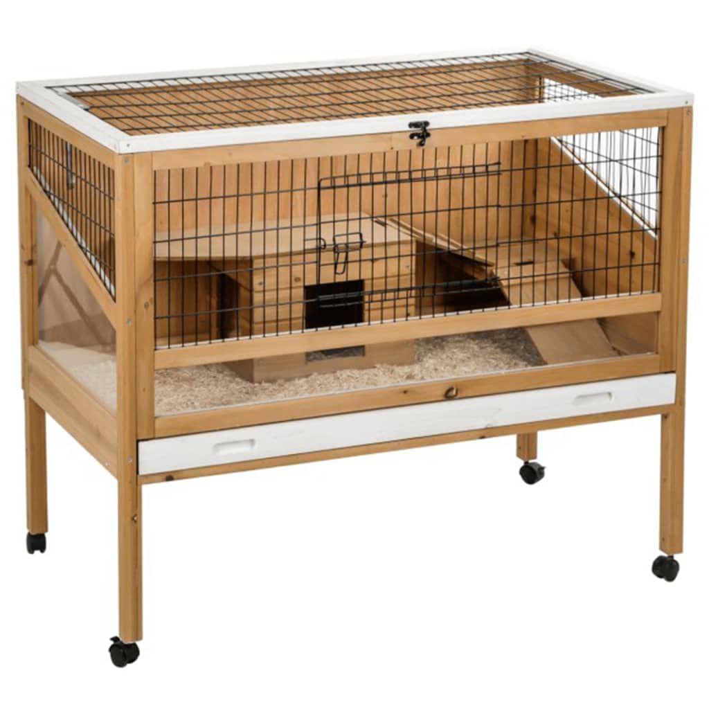 Kerbl Cage De Petits Animaux Indoor Deluxe 115 X60 X92,5 Cm Bois 82725