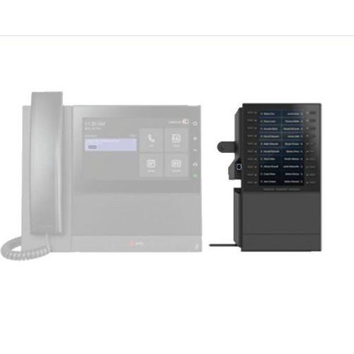 HP Poly Ccx Em60 - Module D'Extension Des Touches Pour Téléphone Voip - Pour Polycom Ccx Em60 Expansion Module