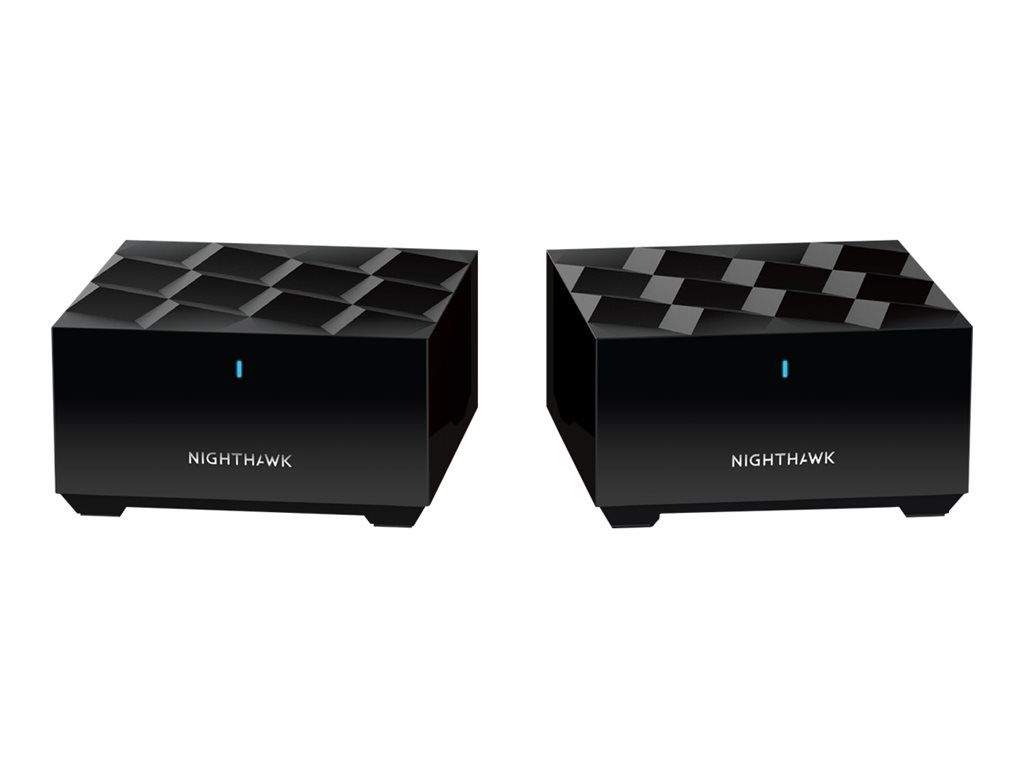 NETGEAR Nighthawk MK62 Système Wi Fi routeur rallonge jusqu'à 3000 pieds carrés maillage 1GbE Wi Fi 6 Bi bande