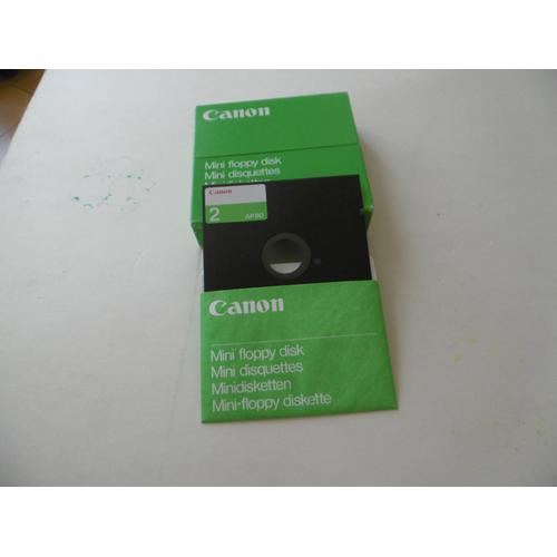 Boite De 10 Disquettes 5.25" Pour Machine A Ecrire Canon Ap80