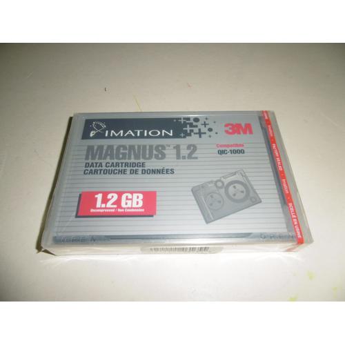 Cartouche De Données Magnus 1.2 Imation 3M Qic 1000