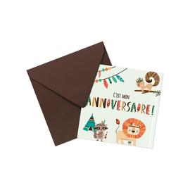 Achat Carte D Invitation Anniversaire Enfants Pas Cher Ou D Occasion Rakuten