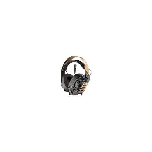 Plantronics Rig 500 Pro, Headset, Pc/Win 10,E+A 211223-05 Rig 500 Pro, Pc/Jeux, Binaural, Bandeau, Noir, Or, Alambico, 1,3 M