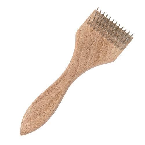 Etrille En Bois 3 Rangs