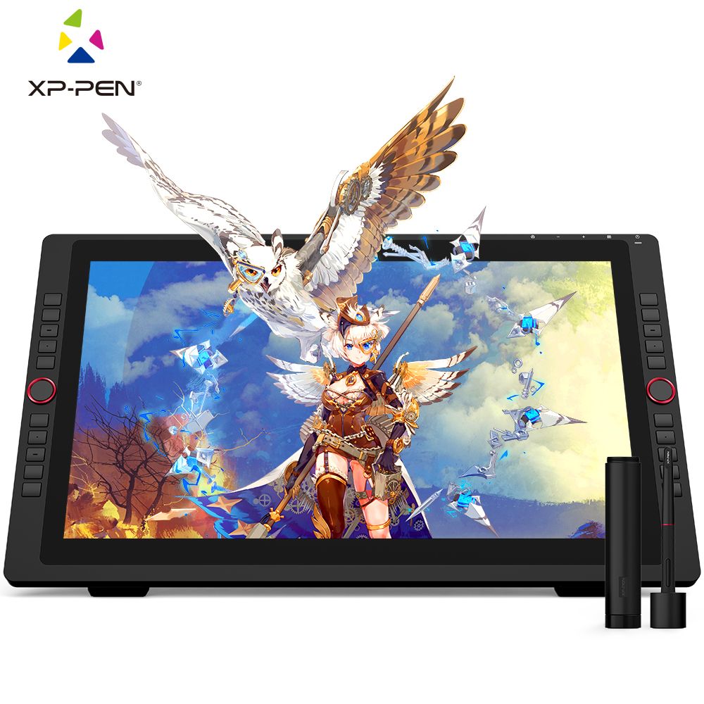 XP-PEN Artist 22R Pro Tablette Graphique Professionnelle à Ecran 21.5 - USB-C - Idéal Outil pour l'art Numérique