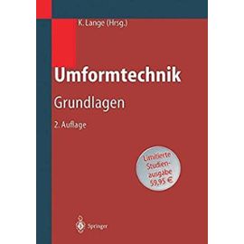 Umformtechnik: Handbuch für Industrie und Wissenschaft (German Edition) - Unknown