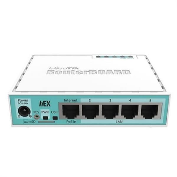 Mikrotik RB750GR3 Routeur connecté Gigabit Ethernet - vue 2
