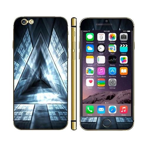 Sticker Pour Iphone 6 Plus Et 6s Plus Autocollants De Decalque De Telephone Portable De Style De Triangle De De Trois Dimensions Rakuten