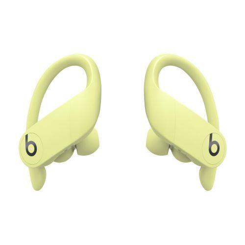 Powerbeats Pro Sans Fil - Puce Apple H1 Pour Casques Et Écouteurs, Bluetooth Classe 1, 9 Heures D'Écoute, Écouteurs Résistants À La Transpiration - Jaune Printemps