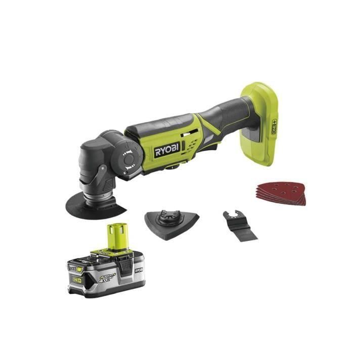 RYOBI R18MT Multitool 18 Volts 1 batterie 4.0Ah