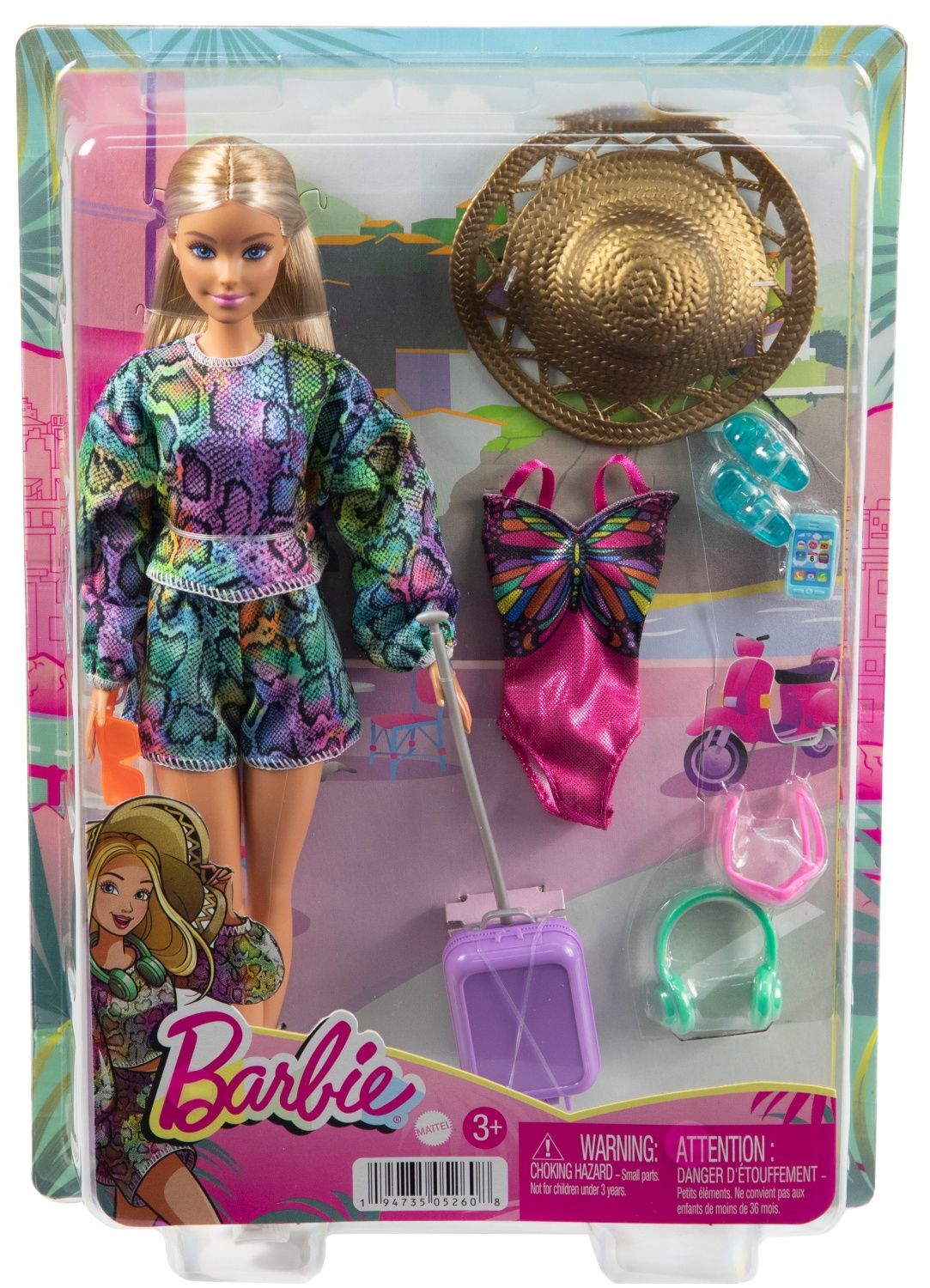 MATTEL Barbie Holiday Fun
