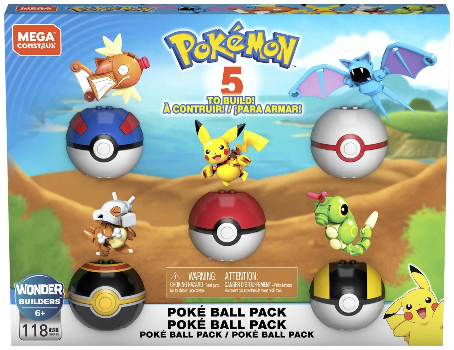 Mega Construx Pokémon Poké Ball Bundle Exclusive