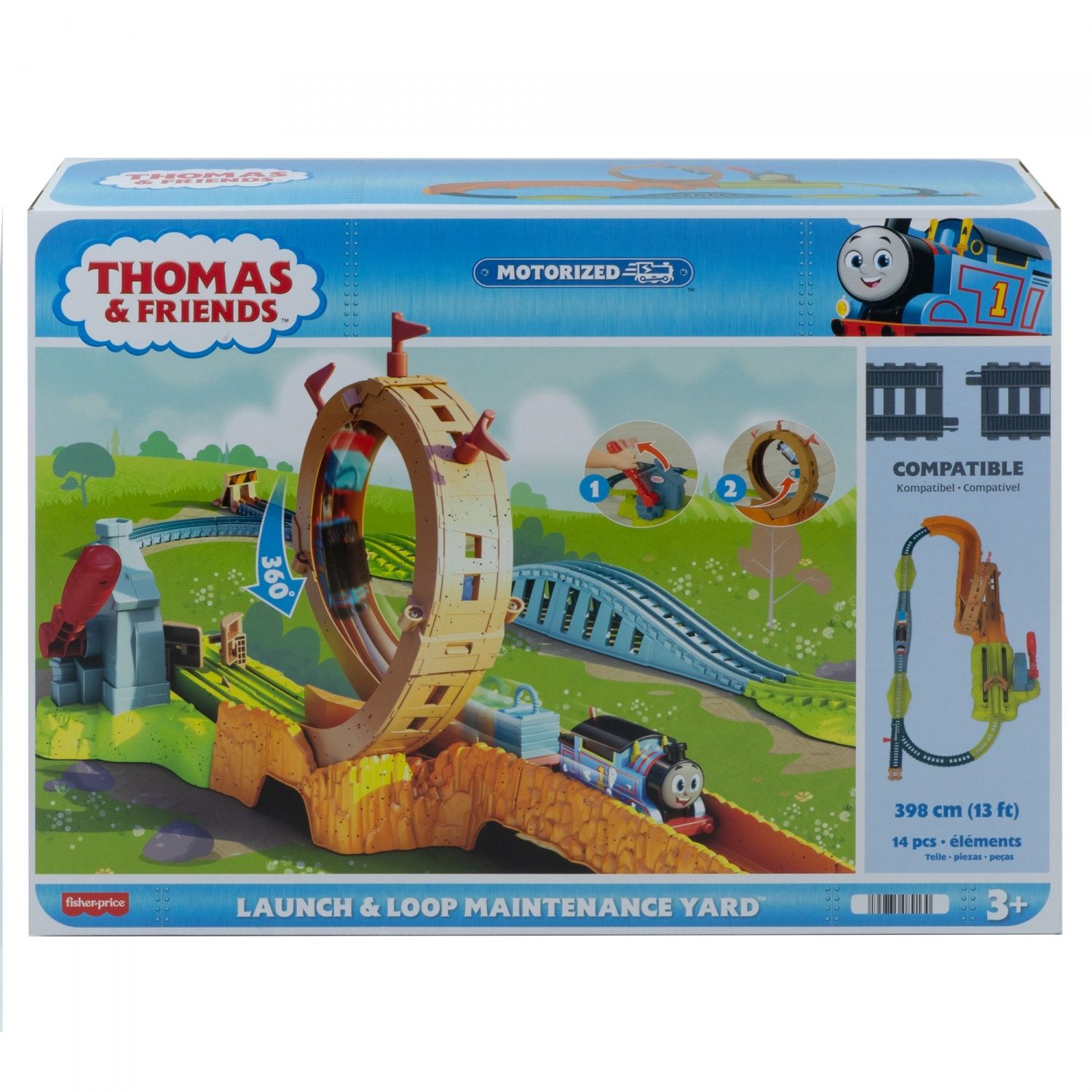 Fisher Price Thomas & Friends Launch & Loop Maintenance Yard