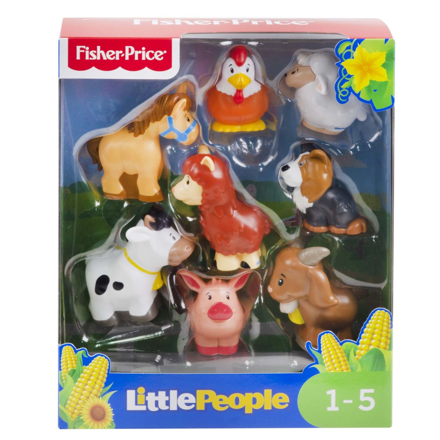 Fisher Price Little People 8 figurines des animaux de la ferme jouet enfant et plus GFL21 - vue 7