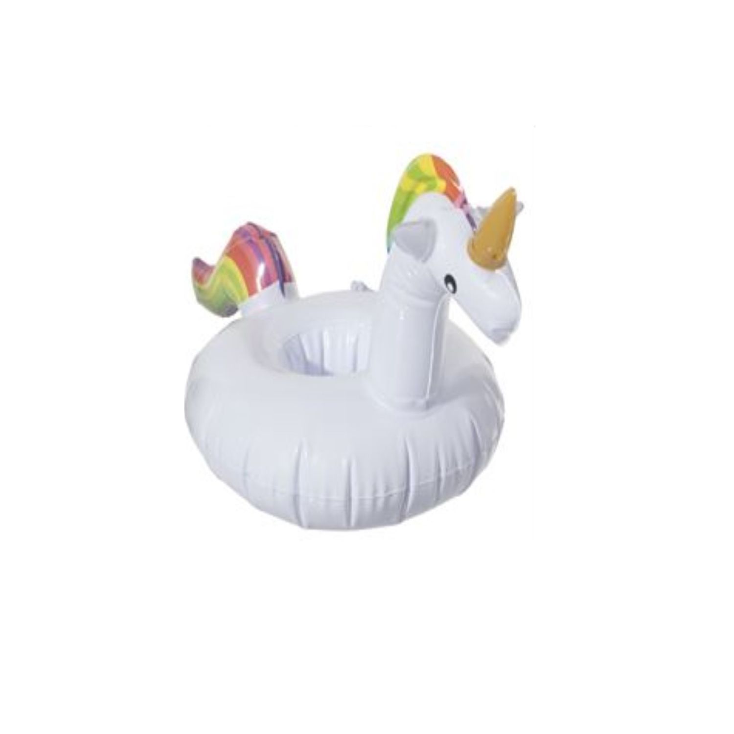 Porte Gobelet Gonflable Licorne - Diam. 20 Cm