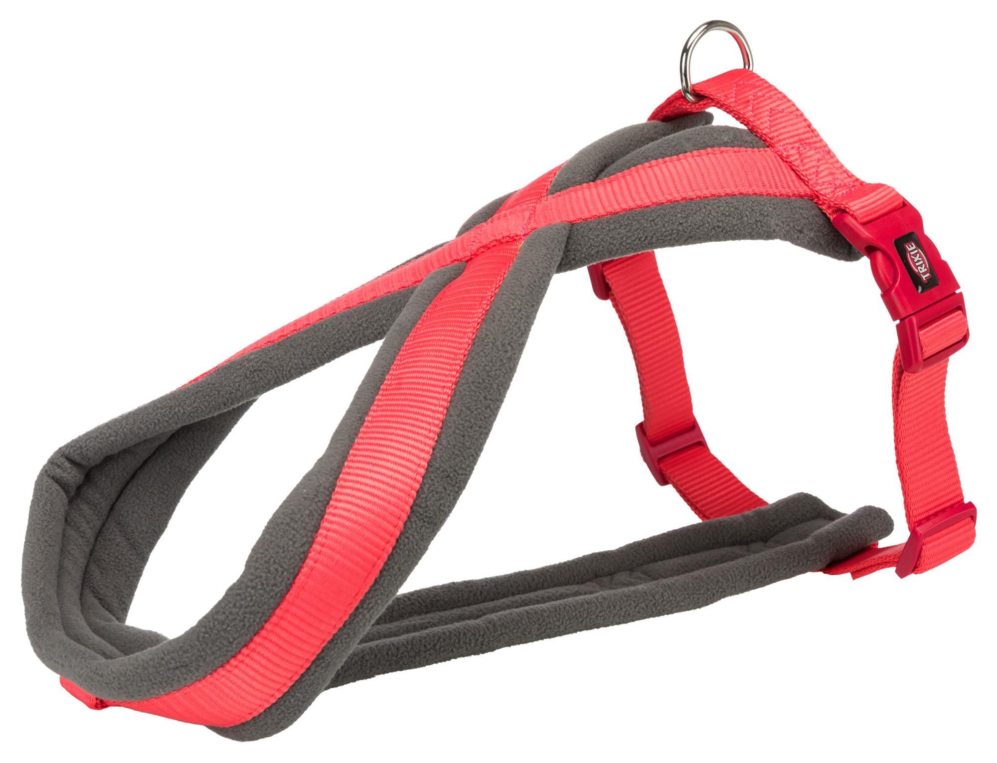 Comparer les prix de Premium Touring Harnais Taille L - D60-100cm H25mm Corail Trixie