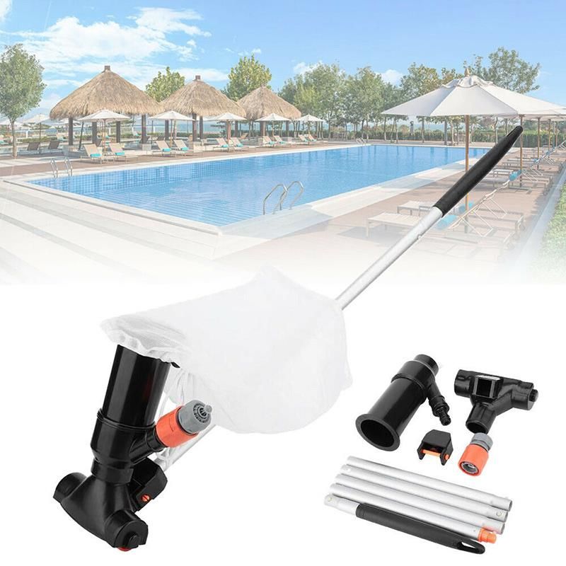 XM Aspirateur objets flottants Mini piscine à Jet aspirateur de piscine outils de nettoyage tête d'aspiration fontaine d'étang aspirateur brosse