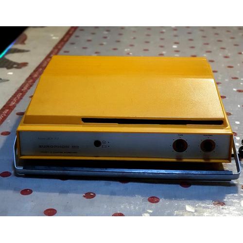 Mange Disque Vintage Europhon Fono Jet 77 Annã©E 1980