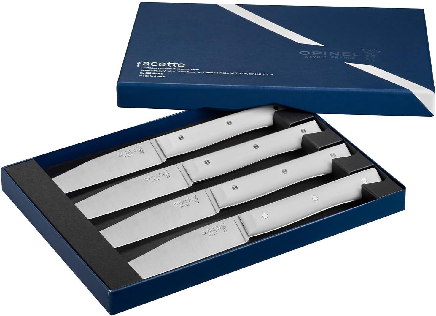 Opinel Lot De 4 Couteaux De Table