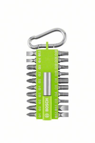 Assortiment d'embouts de vissage Bosch 2607002823 21 pièces Mousqueton Cruciforme - vue 3