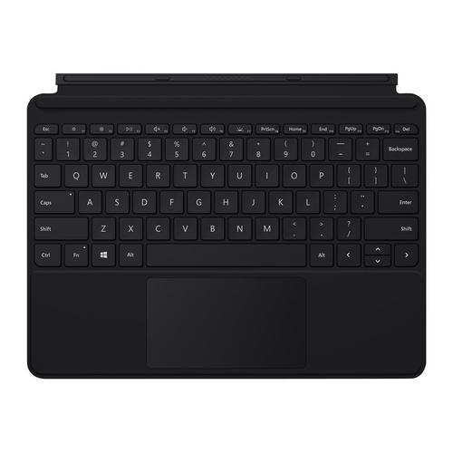 Microsoft Surface Go Type Cover - Clavier - Avec Trackpad, Accã©Lã©Romã¨Tre - Rã©Troã©Clairã© - Nordique - Noir - Commercial - Pour Surface Go, Go 2, Go 3