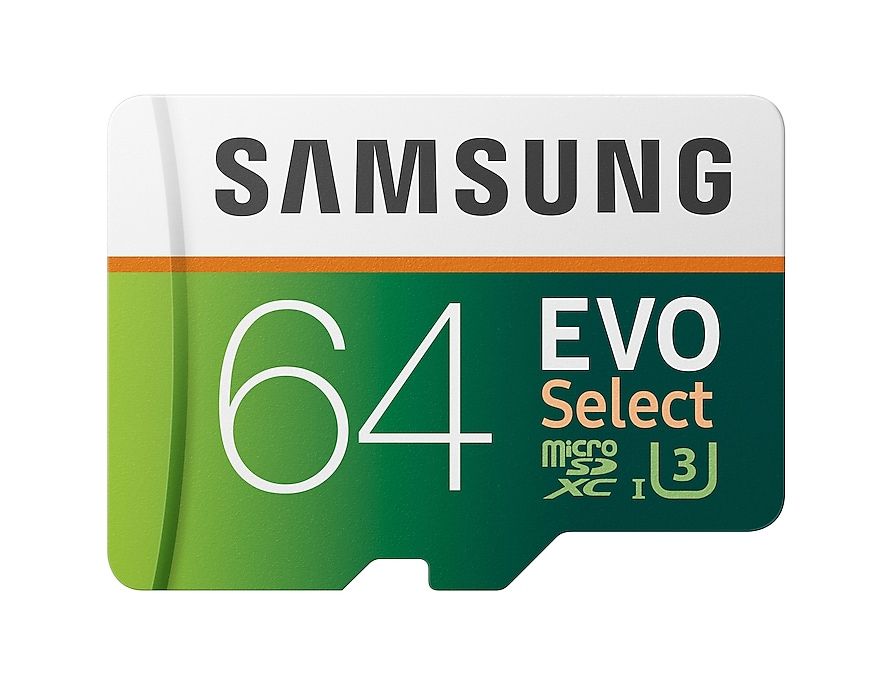 Carte mémoire Micro SD Samsung ME64GAUE Evo Select microSDXD Carte memoire