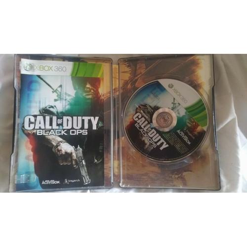 Xbox 360 Call Of Duty Black Ops Steelbook Pal Fr Complet