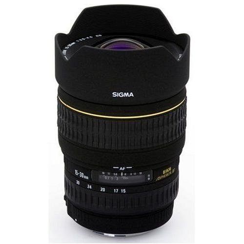 Sigma 15-30 Mm F3.5-4.5 Asph. Dg Ex If 82 Mm Objectif (Adapté À Canon Ef) Noir