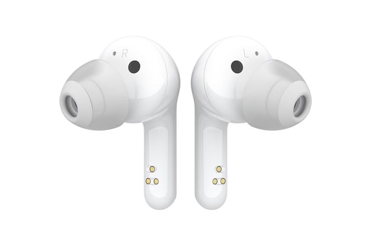 LG TONE Free HBS-FN6 - Écouteurs sans fil avec micro - intra-auriculaire - Bluetooth - isolation acoustique - blanc