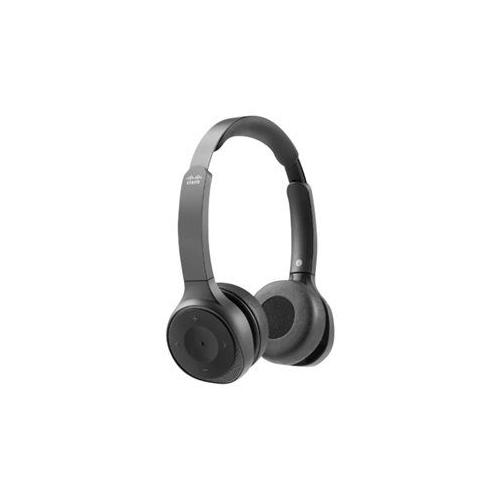 Casque Cisco 730, Casque Bluetooth Sans Fil Avec Deux Écouteurs, Étui, Adaptateur Hd Usb-A, Câbles Usb-A Et 3,5 Mm, Finition Noir Carbone, Garantie Limitée D'Un An (Hs-Wl-730-Bunas-C)