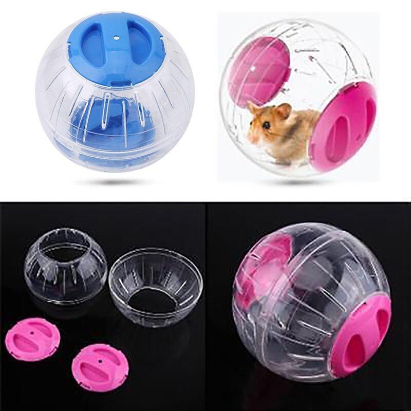 Maison Animal De Compagnie En Plastique Planeur Jogging Hamster Drôle Balle De Course Animal De Compagnie Petit Jouet D'exercice
