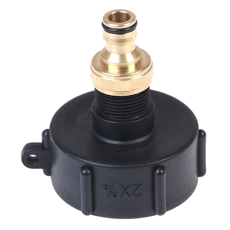 IBC adaptateur connecteur 3/4 pouces S60x6 IG pour IBC tuyau Valve adaptateur réservoir d'eau pluie baril 1000L eau connecteurs