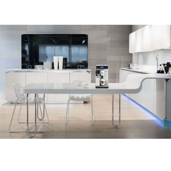 machine à expresso avec écran et broyeur pour Café en grains et moulu 1450W noir gris