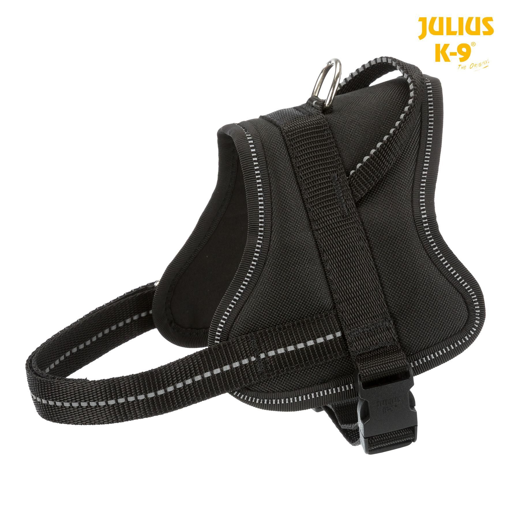 Harnais Pure Julius K9 - 2 L Xl- 71-96cm 40mm Noir Trixie