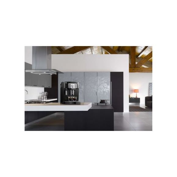 machine à expresso avec broyeur pour Café en grains et moulu 1450W gris noir