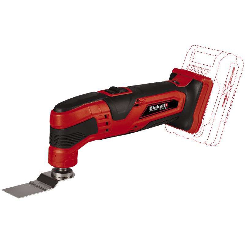 Einhell TC MG 18 Li Solo Outil multifonctionnel sans fil 18 V 4465170 + kit d'accessoires sans batterie sans chargeur - vue 3