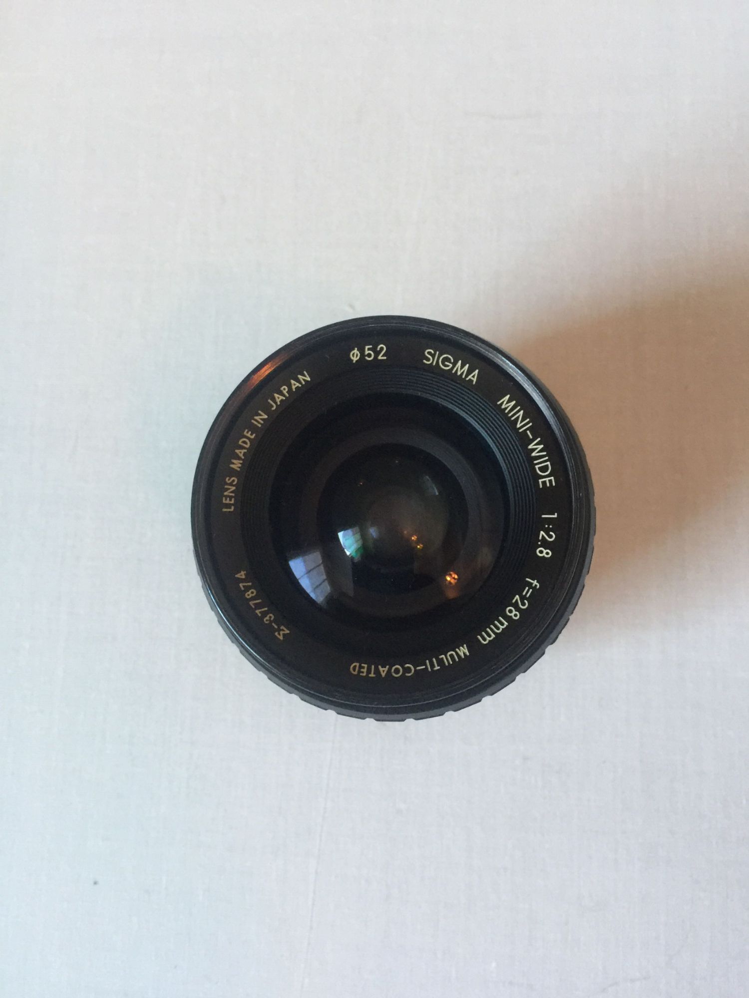 Zoom sigma 28mmf d'occasion  