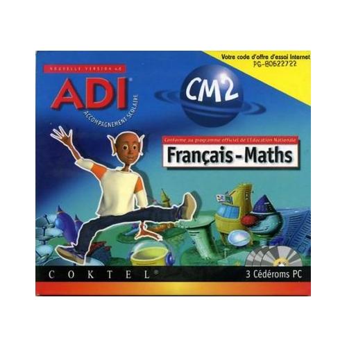 Adi Cm2 Franã§Ais-Maths Pc 3 Cd