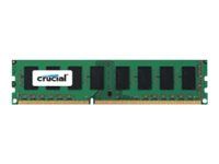 Crucial 8GB PC3 12800 module de mémoire 8 Go 1 x 8 Go DDR3 1600 MHz Neuf