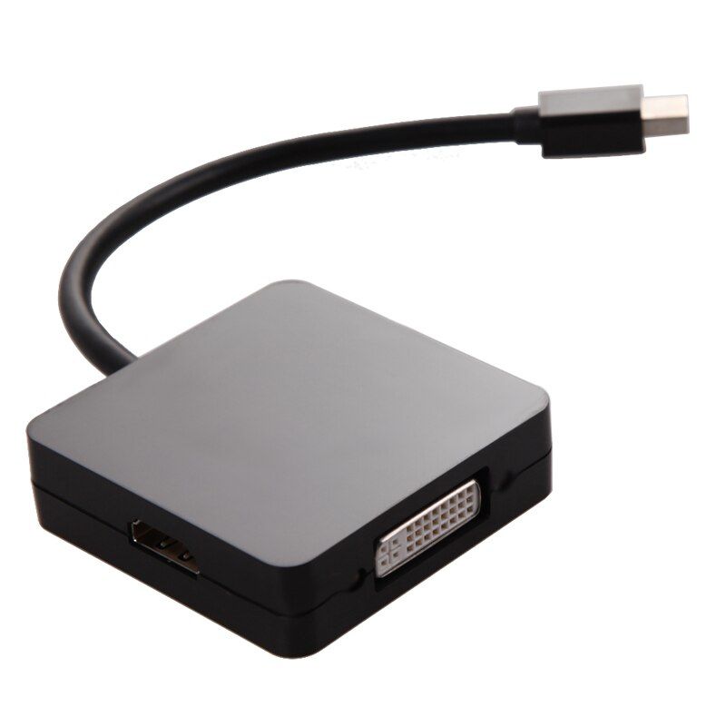 Mini Port d'affichage DP lightning bolt vers DVI VGA câble adaptateur HDMI pour MacBook/Mac Book Pro/Mac Book Air.