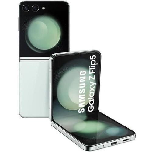 Samsung Zflip5 512G Vert D'Eau (2023) - Reconditionné - Excellent État