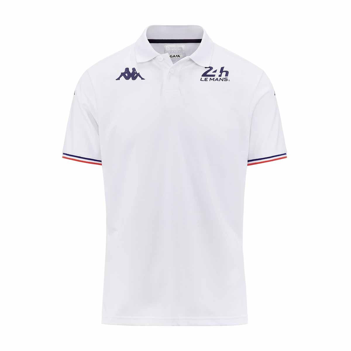 polo andoi 24h le mans homme - blanc - XL