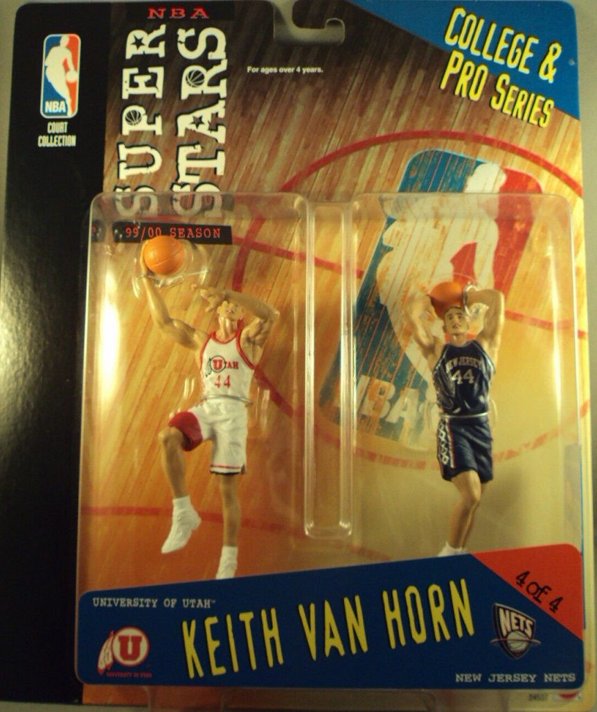 Nba Super Stars 1999 Keith Van Horn Utah College & New Jersey Nets